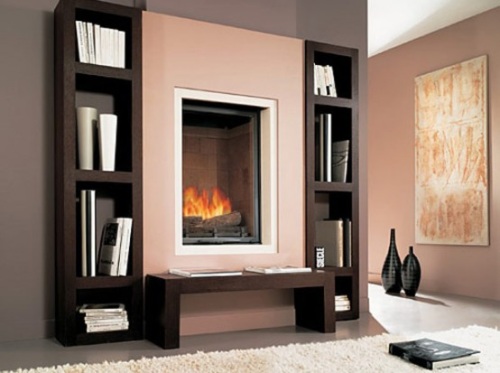 Chimeneas de diseño prácticas decoracion.in Chimenea Elegantes diseño