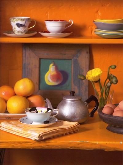 cocina: alegría en color naranja