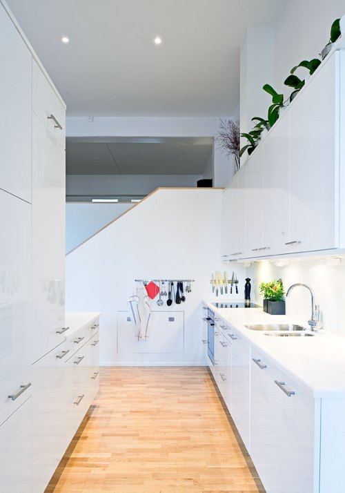 Decoración de cocinas modernas blancas decoracion.in Cocinas blancas modernas