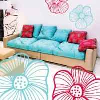 decoracion de paredes con originales vinilos 9 200x200 Vinilos Originales para la Decoración