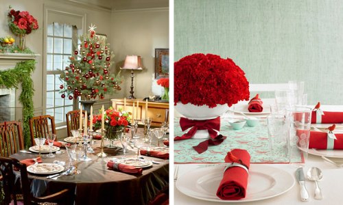 Decoración de Mesas en Navidad. Decoración de Mesas en Navidad.
