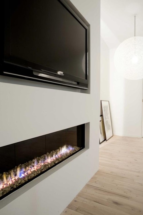 Decoración con chimeneas modernas decoracion.in Decoracion diseño chimenea