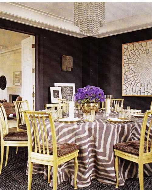 Mesas redondas para la decoración del comedor decoracion.in
