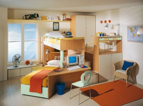 Dormitorios Loft para Jóvenes y Niños - Decoracion.IN