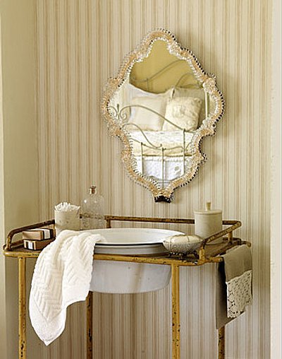 espejos vintage para el baño