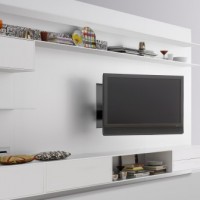 Pared Modular y Soporte para TV pared modular soporte tv 4 200x200 Pared Modular y Soporte para TV de MDF Italia