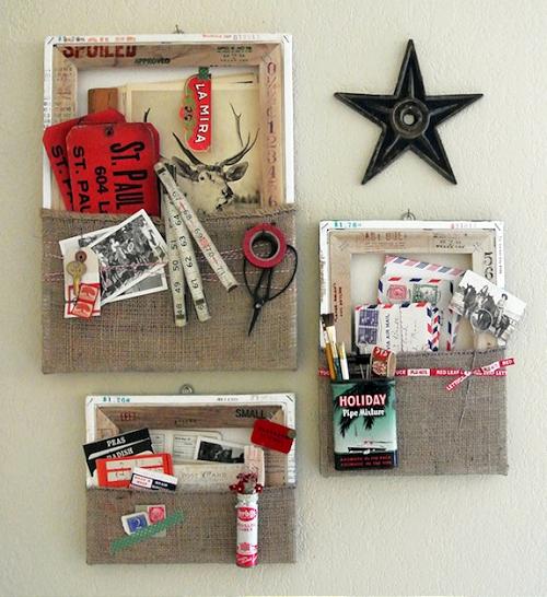 Organizador de baño con material reciclado ~ dikidu.com