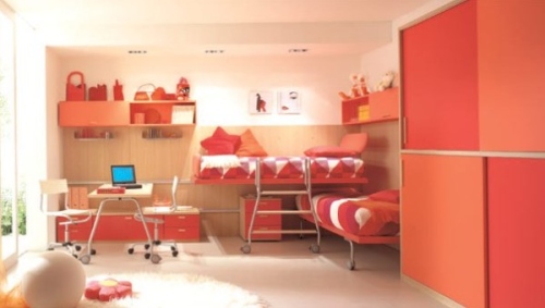 Prácticos muebles para dormitorios de niños y jóvenes decoracion.in Ver habitaciones de nenas de 10 años para decorar