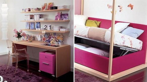 Prácticos muebles para dormitorios de niños y jóvenes decoracion.in Muebles para habitacion niña