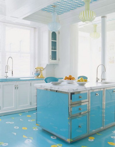 blue kitchen interior Exclusive luxury kitchen design ideas