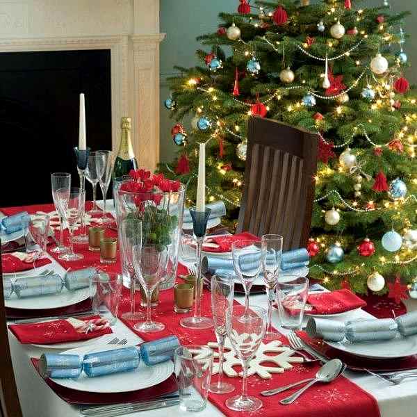 decorar el comedor en navidad