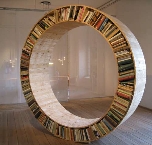 librería circular